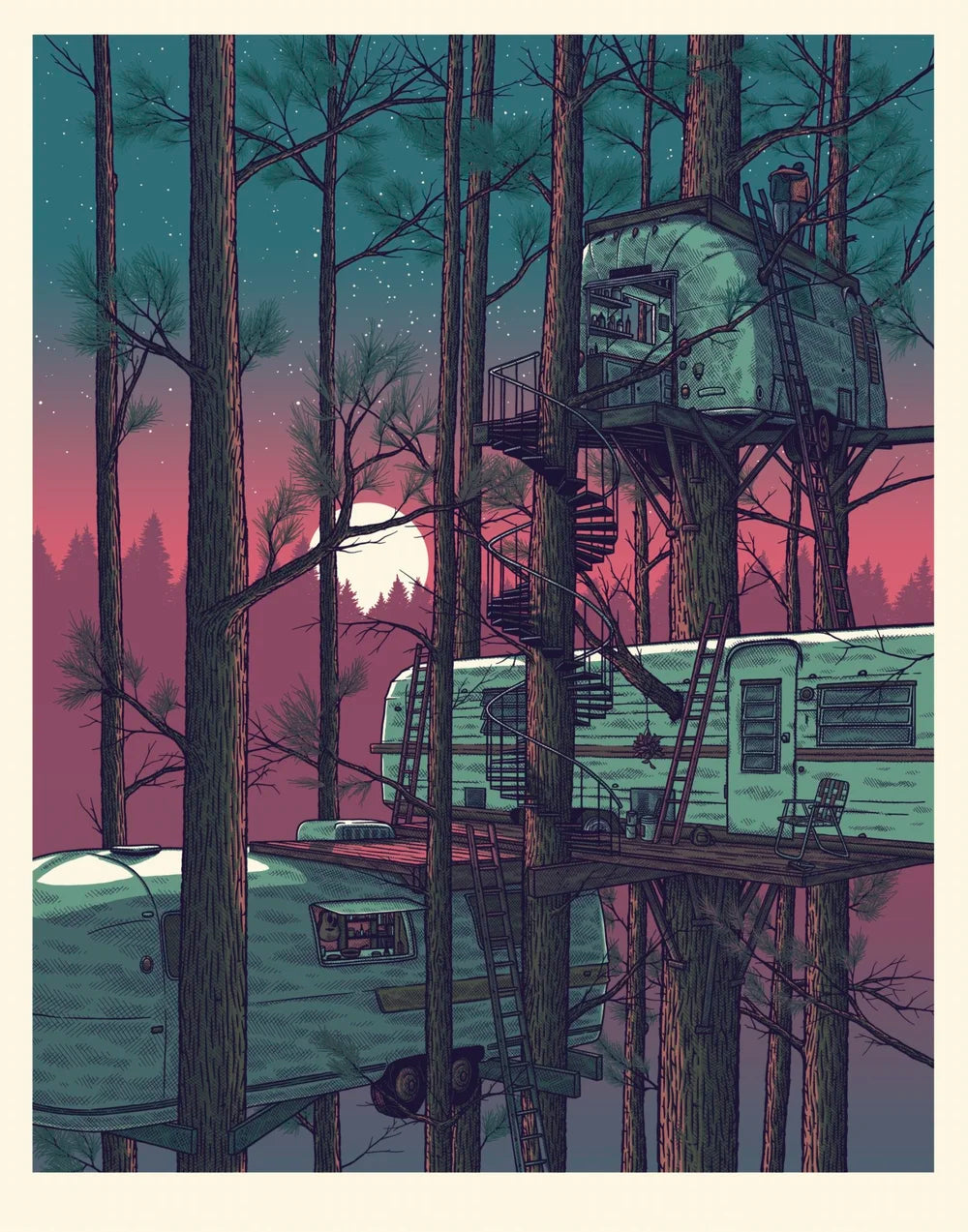 I Never Want to Leave This Place - Dan Grissom - 22x28"