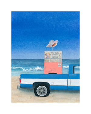 Shell World - Heather Sundquist Hall - 8x10" - Paper Print
