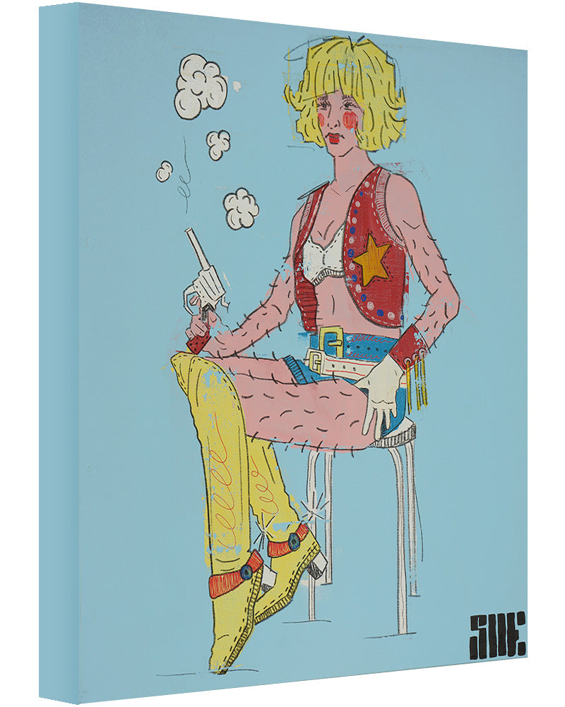 Six Shooter Sally - Tyler Shelton - Print