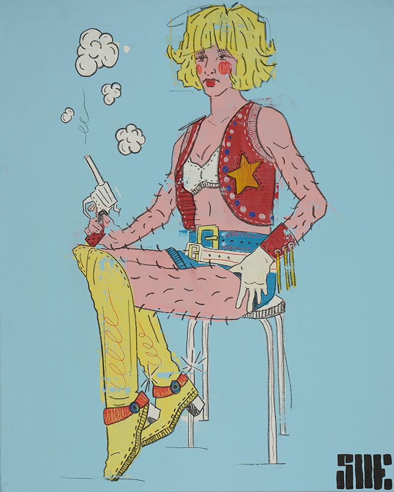 Six Shooter Sally - Tyler Shelton - Print