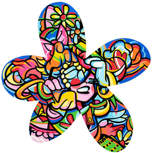 Smile, You're In Control - Phoebe Joynt - 48x48"