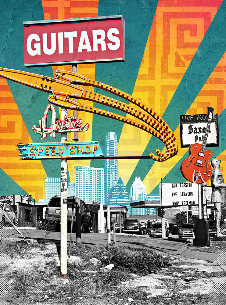 South Lamar Signs 2 by Jake Bryer