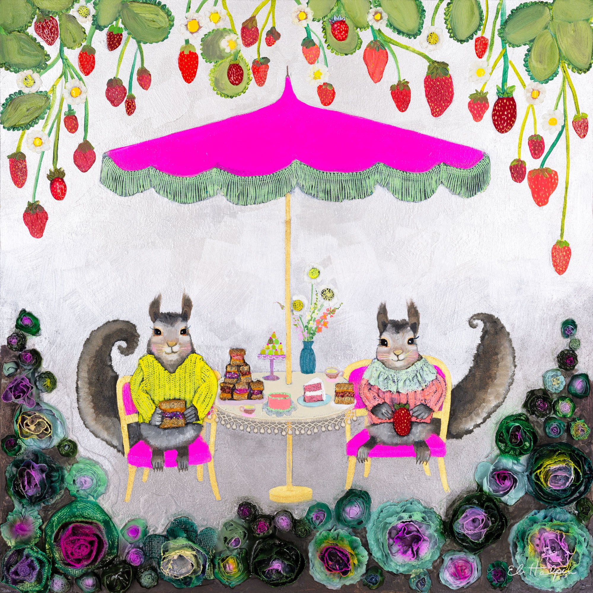 Peanut Butter and Jelly Sandwiches - PRINT - Eli Halpin