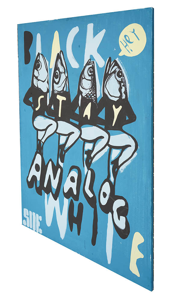 Stay Analog - 36x48" - Tyler Shelton