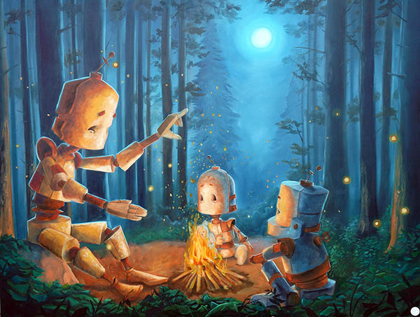 Storyteller Bot Storyteller Bot - Lauren Briere - 48x36