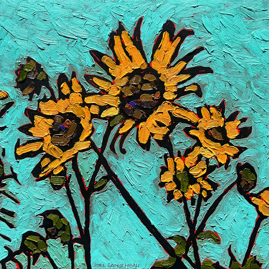Sun Seeker 3 - ORIGINAL - Joel Ganucheau - 10x10"