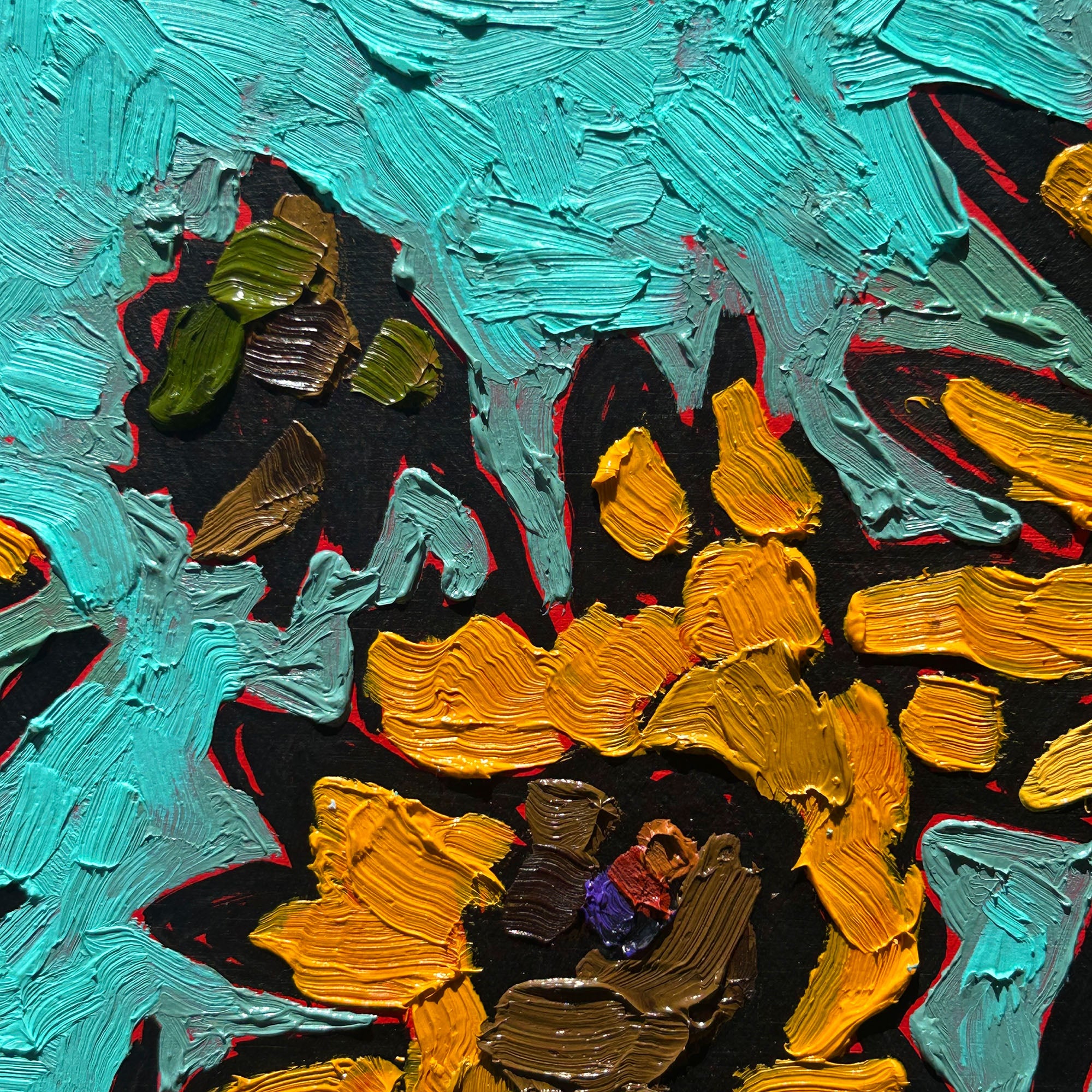 Sun Seeker 3 - ORIGINAL - Joel Ganucheau - 10x10"