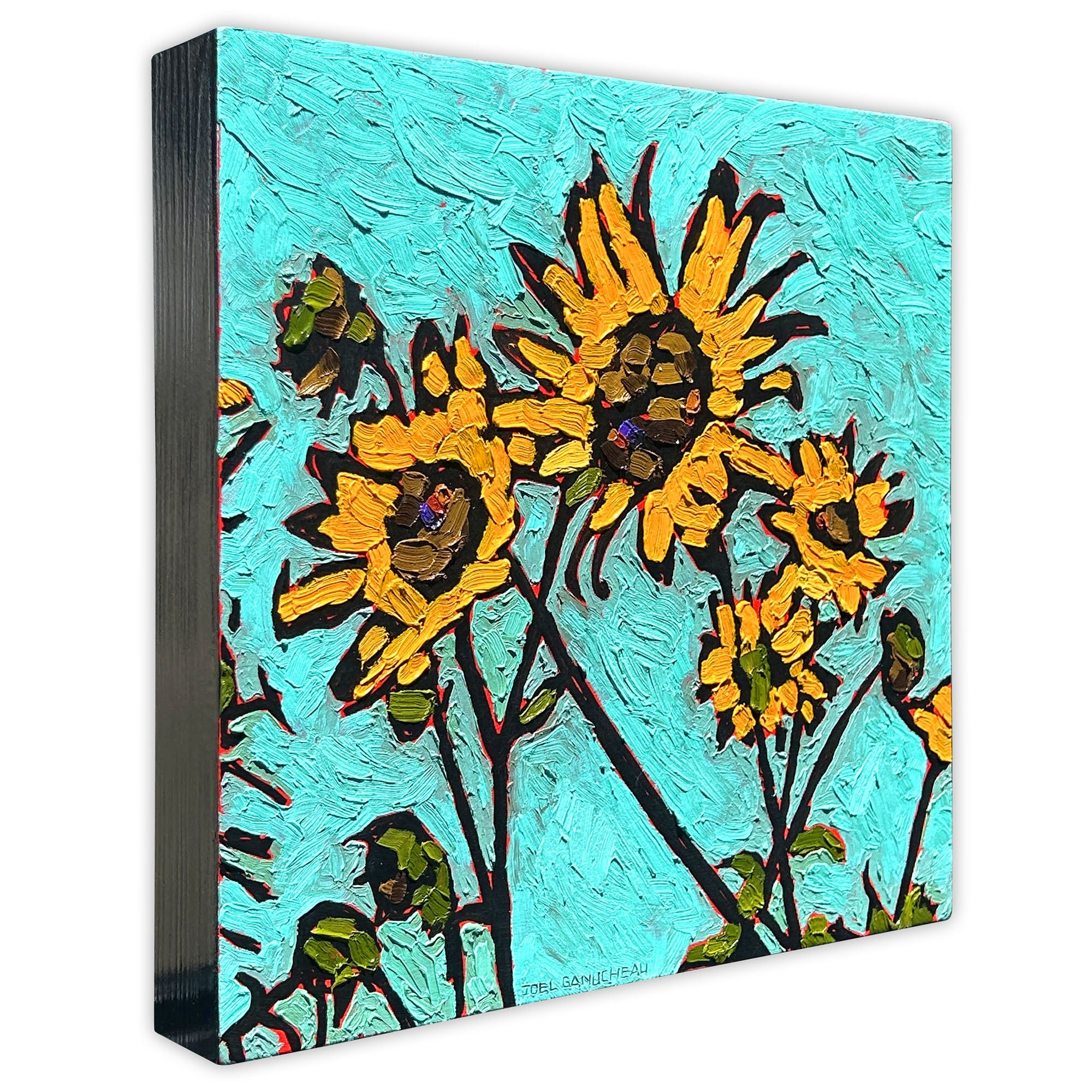Sun Seeker 3 - ORIGINAL - Joel Ganucheau - 10x10"