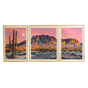 Superstition Mountain - Landry McMeans - 66 x 30"