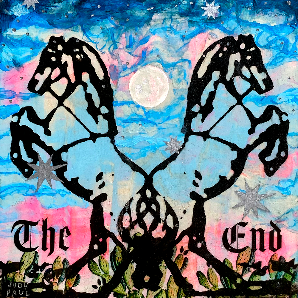 The End - Judy Paul - 6x6"