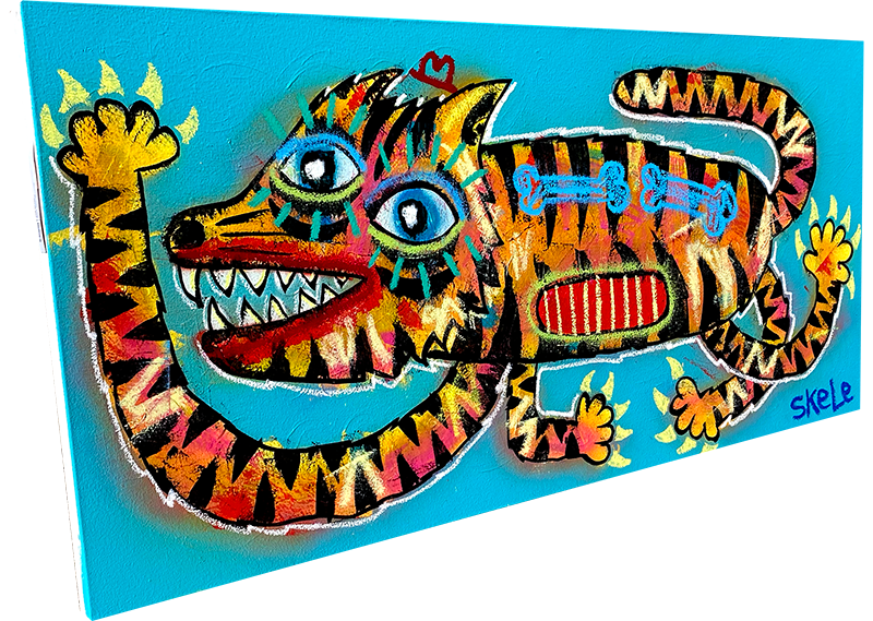 Save Yourself - Jeff Skele - 48x24"