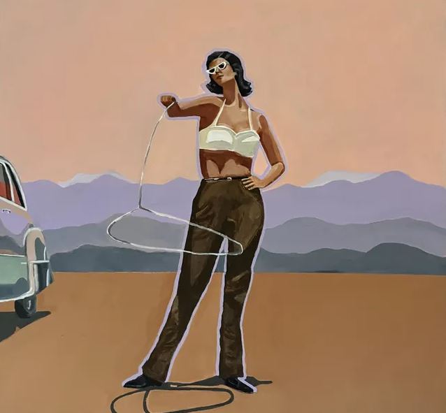 Teddy Lasso - Sarah Boisvert - 30x30"