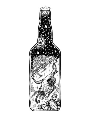 Texas in a Bottle - Ben Stallman - 8 x 11"