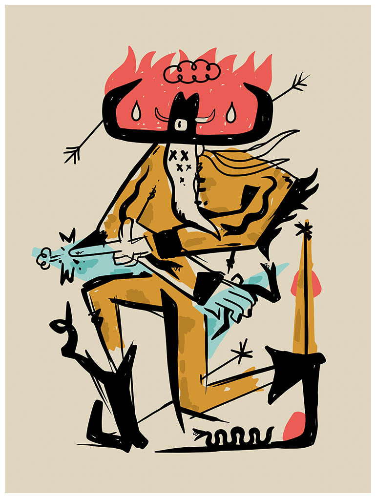 The Devil's Sombrero - Gerardo Rodriguez - Print