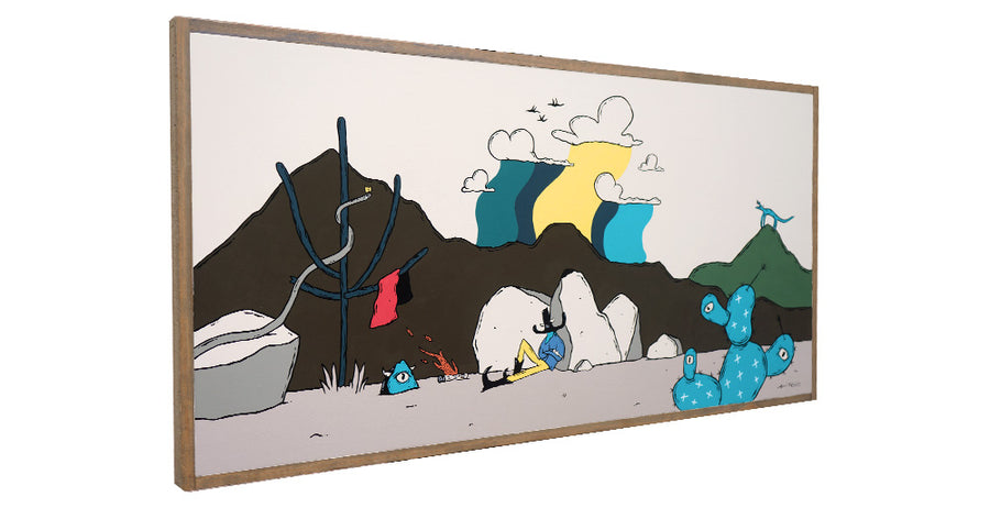 The Last Rest Before the Reckoning - Gerardo Rodriguez - 24.5x48.5"