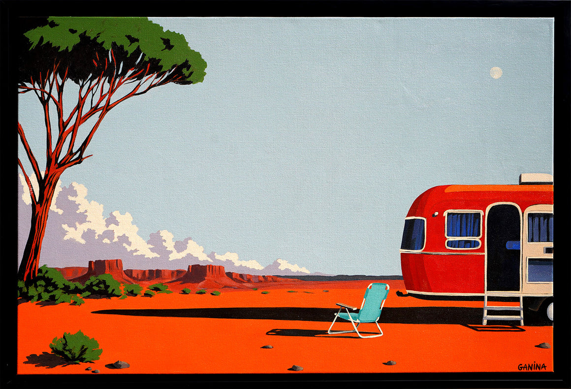The Old Man and the Sea - Anna Ganina - 25x37"