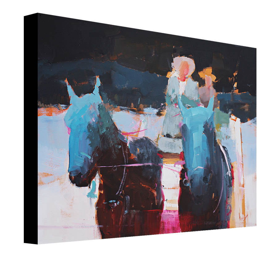 The Riders Were Approaching by Randall Cogburn - PRINT
