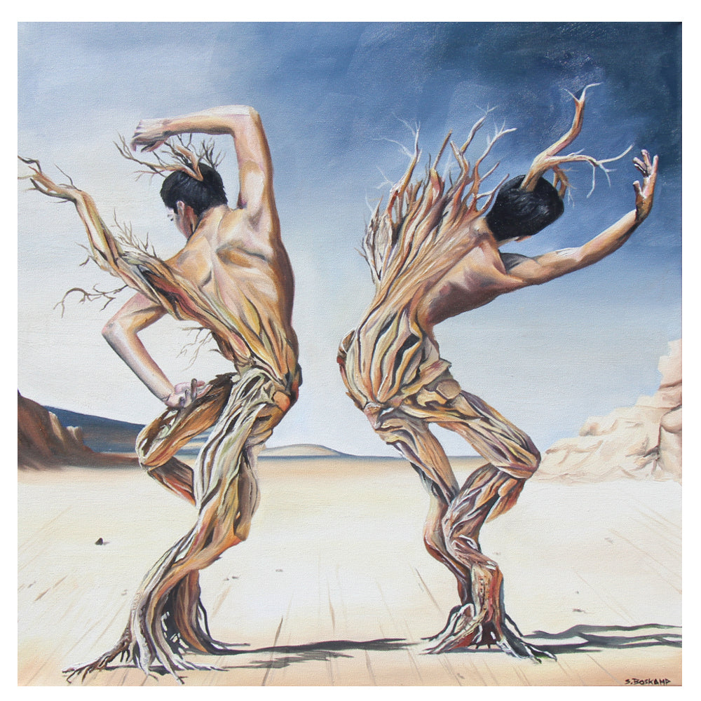 The Desert Waltz - Sandra Boskamp -24 x 24"