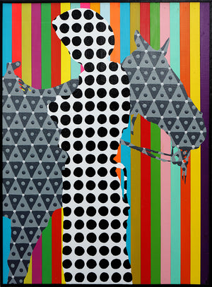 They Spoke Each Other's Language - Brian Phillips - 23x30.5"