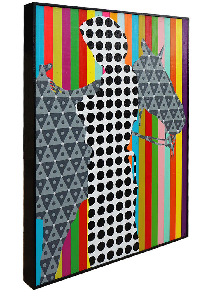 They Spoke Each Other's Language - Brian Phillips - 23x30.5"