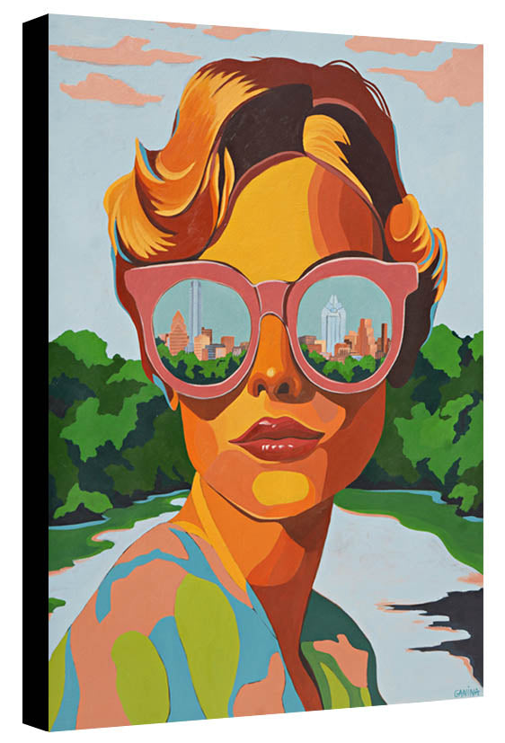 Through Her Eyes by Anna Ganina - PRINT