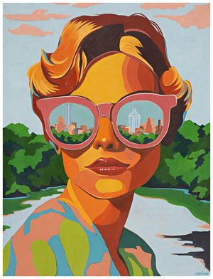 Through Her Eyes by Anna Ganina - PRINT