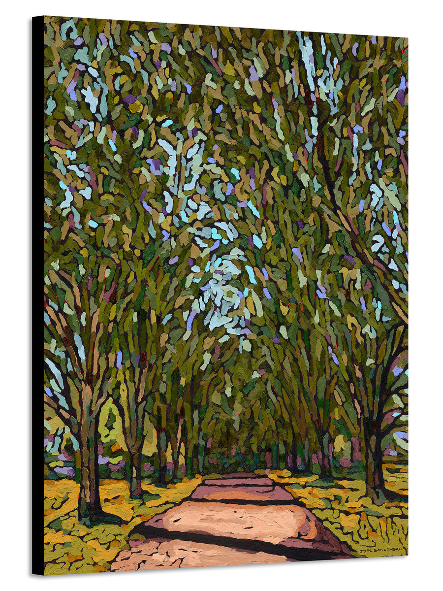 Tree Lined Drive - PRINT - Joel Ganucheau