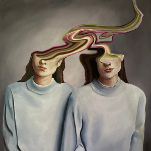 Twins - Sandra Boskamp -  20 x 20"