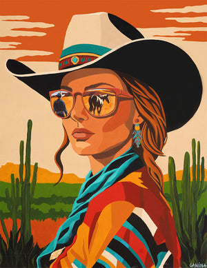 Under Western Skies - Anna Ganina - Print