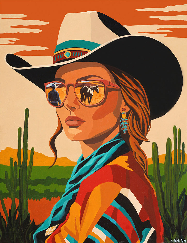 Under Western Skies - Anna Ganina - Print