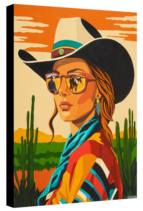 Under Western Skies by Anna Ganina - PRINT