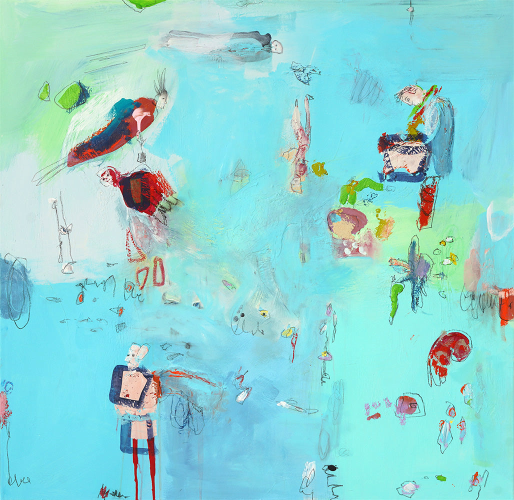 Untitled XIII - Anne Glover - 36x36"