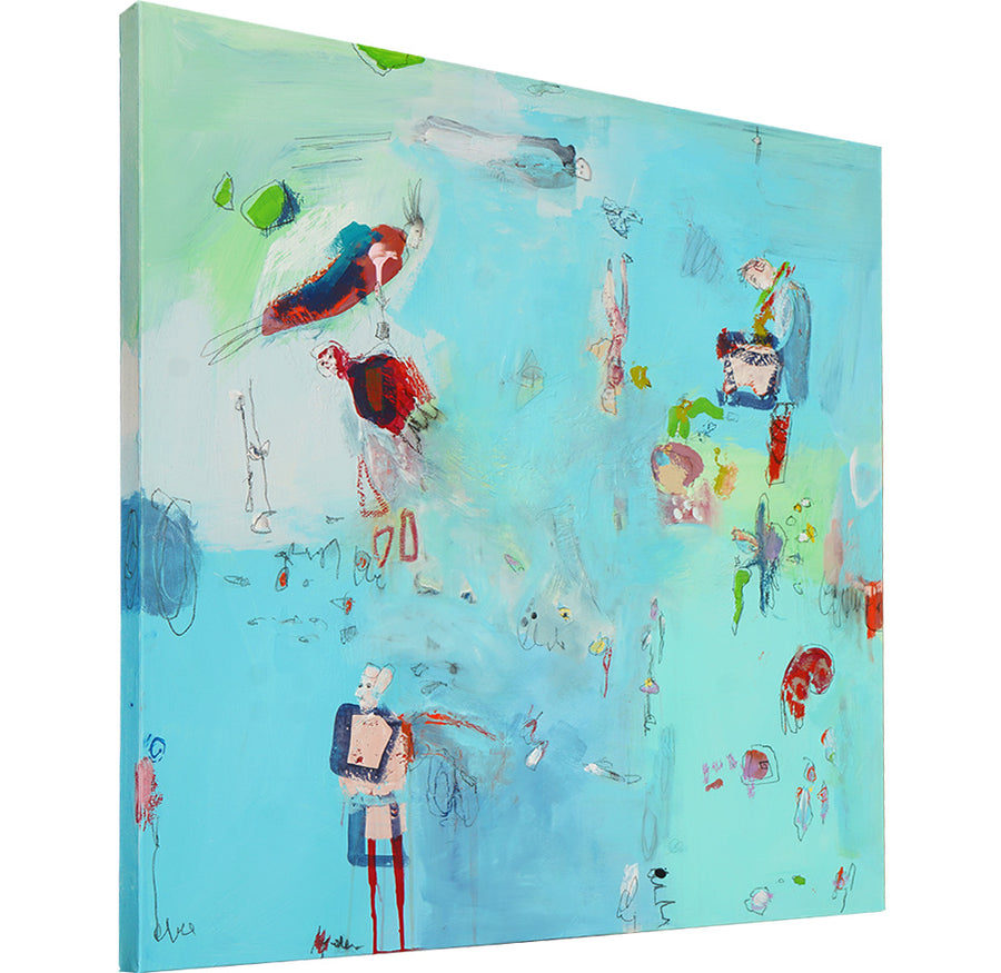 Untitled XIII - Anne Glover - 36x36"