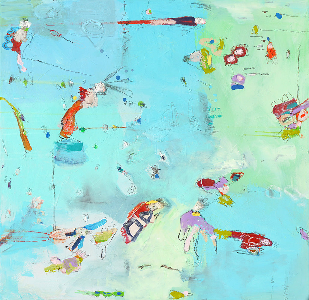 Untitled XII - Anne Glover - 36x36"