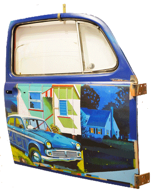 1962 - VW Passenger Door - Jason Eatherly - 37x42"