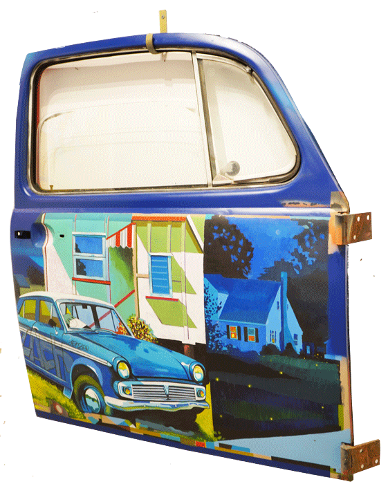 1962 - VW Passenger Door - Jason Eatherly - 37x42"