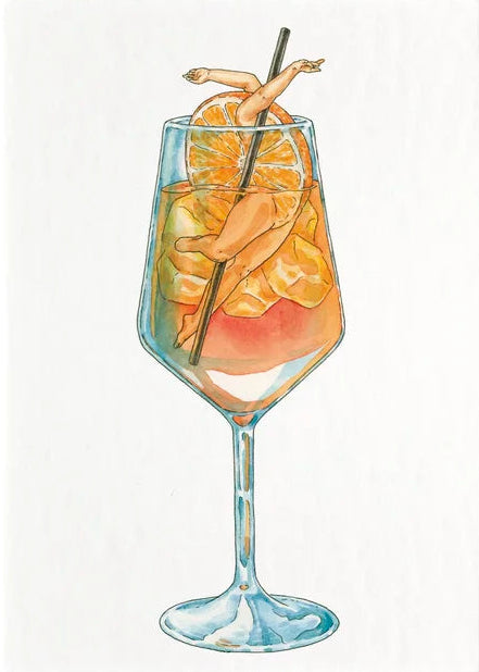 Aperol Spritz - Jennifer Pate - 8x10"
