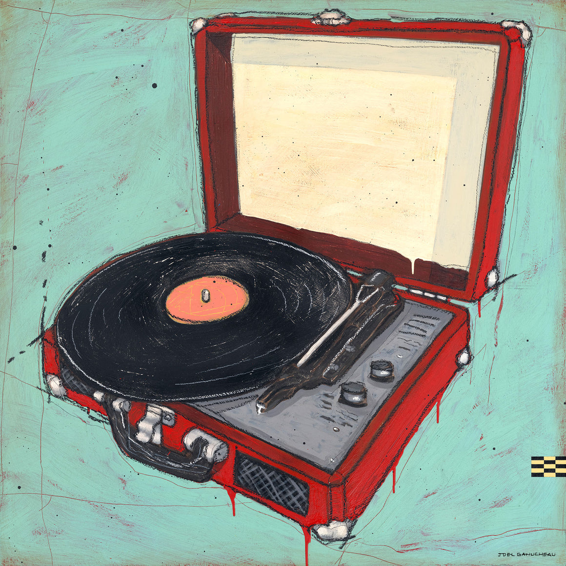 Vinyl Days - PRINT - Joel Ganucheau