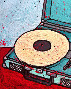 Vinyl Therapy - ORIGINAL - Joel Ganucheau - 8x10"