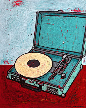 Vinyl Therapy - ORIGINAL - Joel Ganucheau - 8x10"