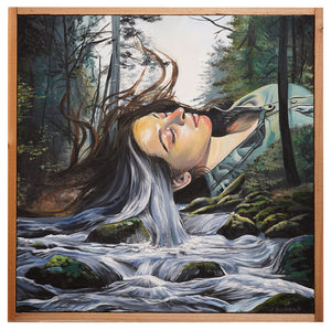 Waldeinsamkeit - Sandra Boskamp - 25.5x25.5"