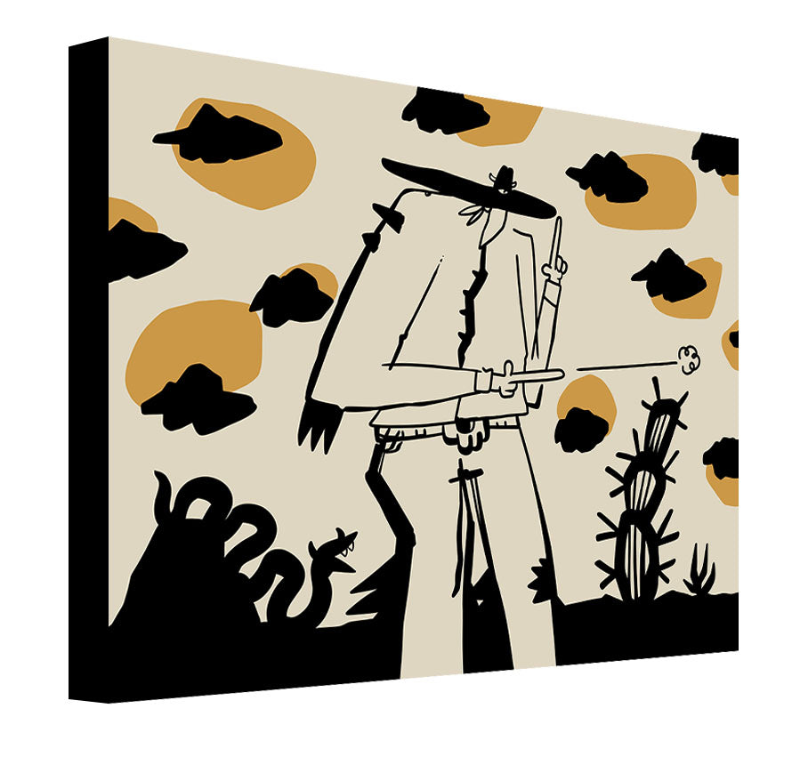 Watch Your Back - Gerardo Rodriguez - Canvas Print
