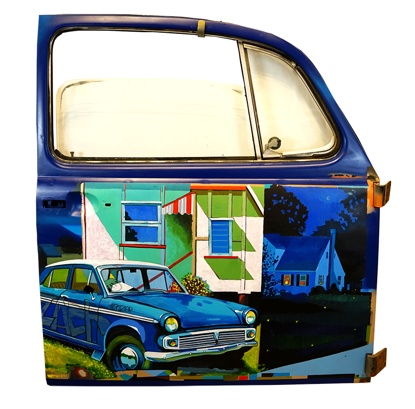 1962 - VW Passenger Door - Jason Eatherly - 37x42"