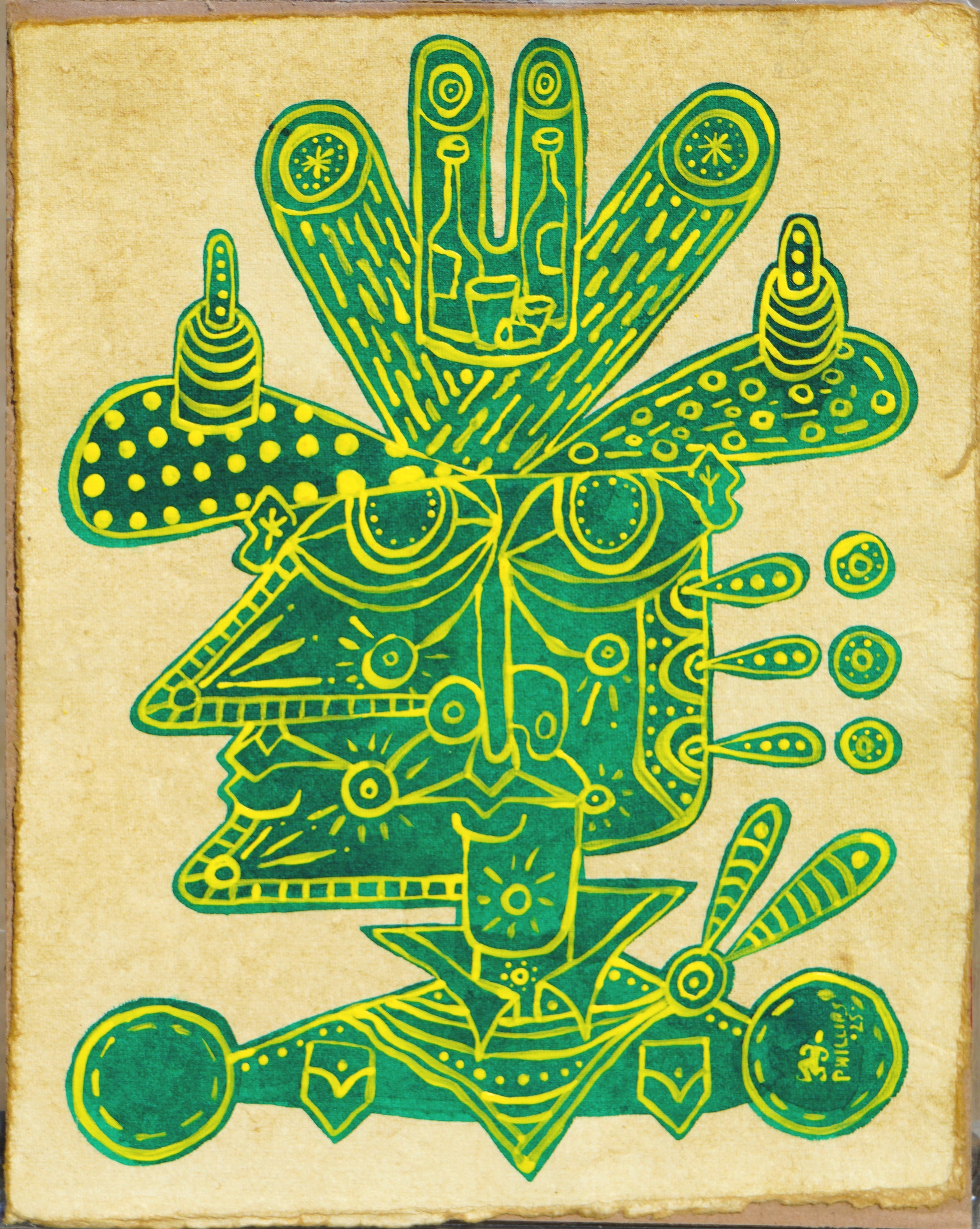 Whacko from Waco - Brian Phillips -  8.5"x11.25"