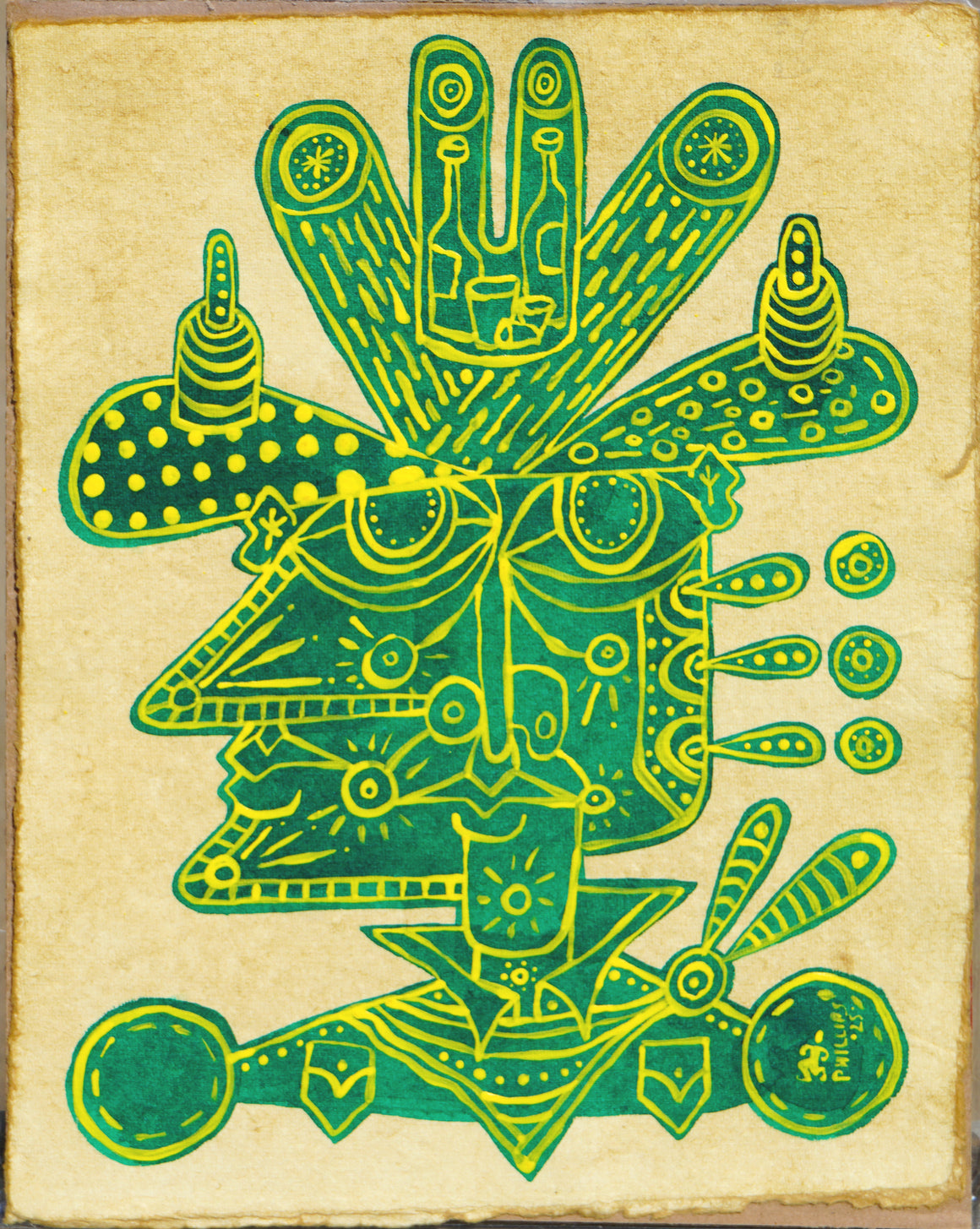 Whacko from Waco - Brian Phillips -  8.5"x11.25"