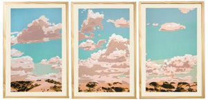 (Big Sky) White Sands - Landry McMeans - 2.5’x5’