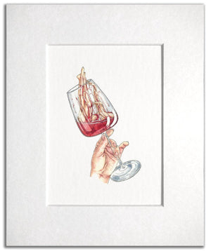 Wine Down - Jennifer Pate - 8x10"