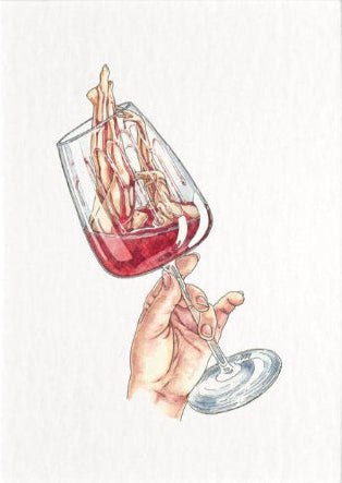 Wine Down - Jennifer Pate - 8x10"