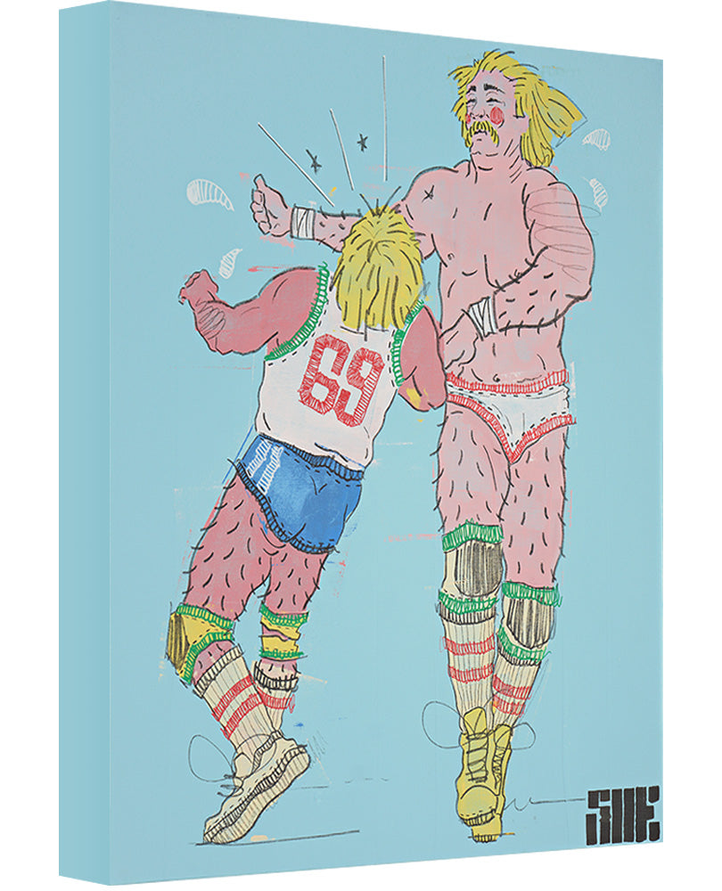 Wined Dined and Clotheslined - Tyler Shelton - Print