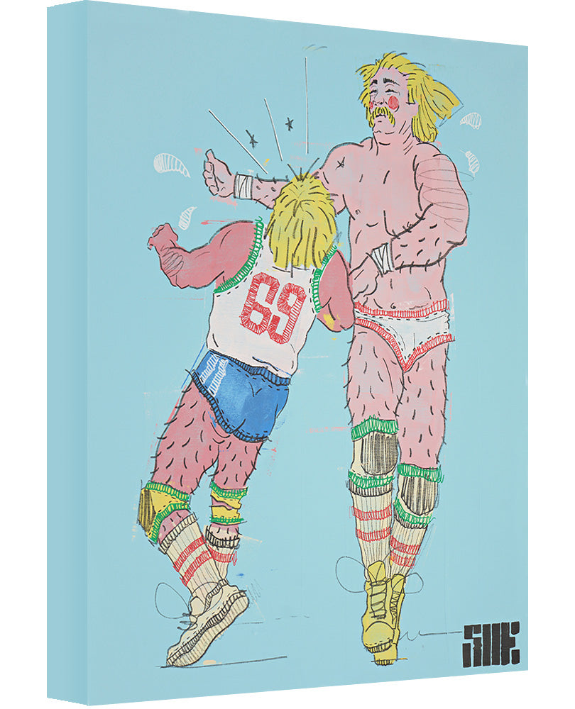 Wined Dined and Clotheslined - Tyler Shelton - Print